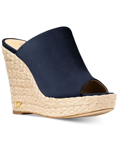 michael michael kors hastings suede mule|Michael Kors Hastings Slide Sandals .